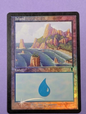MTG Magic the Gathering: Odyssey: Island Foil #336/350 - LP - Image 1 of 2