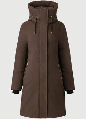 Abrigo ajustado Mackage Shiloh 2 en 1 con babero extraíble talla S verde militar $1250 Foto 1 de 4