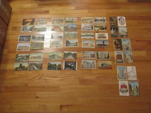Chicago Illinois Postcard lot 48 cards Linen Pre Linen Postcards IL lot 3 - Picture 1 of 13