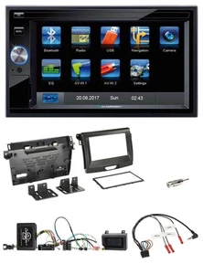 Blaupunkt 2DIN Bluetooth TMC USB Lenkrad SD Navigation für Ford Ranger 2AB ab 04 - Bild 1 von 9