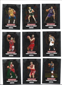 2024-25 Panini Prizm Monopoly NBA Basketball Legends Insert 9 Card Set - Picture 1 of 2