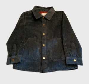 Cat &Jack Jacket Boys Sz 4T Lined Blue Corduroy NWT Target Shacket School Fall - Picture 1 of 10