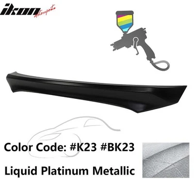 Alerón de maletero para Nissan Juke 15-17 pintado #K23 líquido platino metálico Foto 1 de 3