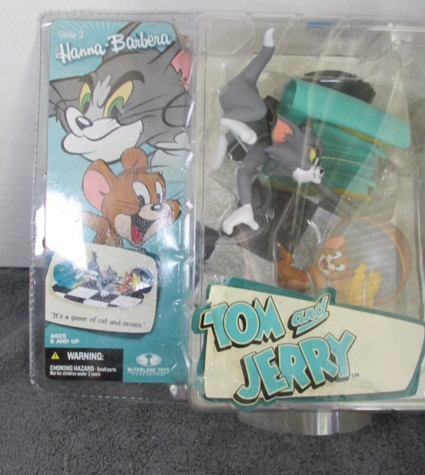Tom & Jerry Hanna-barbera Series 2 McFarlane Toys Action Figure 3 Dd8