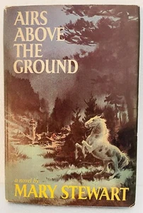 Airs Above the Ground By Mary Stewart 1965 Hardcover DJ Vintage - Picture 1 of 9