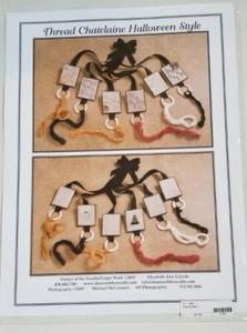 Faden Chatelaine Halloween-Stil Karte Damen der Nadel - Bild 1 von 5