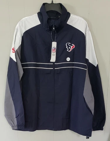 Dunbrooke Houston Texans Windbreaker Jacket Sports Illustrated SI Full-Zip  XL Cover