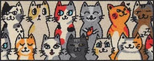 Salonloewe Schuhparkplatz Kitty People 30x75 cm - Bild 1 von 9