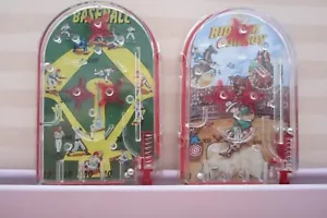 Schylling Pinball Baseball Game and Ride'em Cowboy Spiel Schylling Baseballspiel - Bild 1 von 12