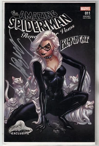 THE AMAZING SPIDER-MAN #011 J Scott Campbell Signed Exclusive Variant with COA - Picture 1 of 2