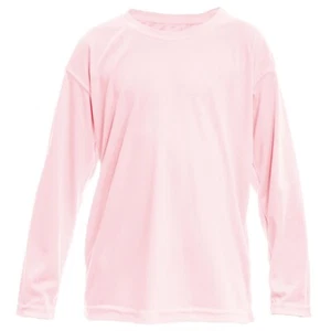 Youth UPF 50+ Sun Protection Long Sleeve Moisture Wicking Outdoor Sun Shirt - Picture 1 of 16