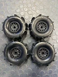 Pro-Line Dumont 10189-11 Sand/Snow Tires Mounted w/ Wheels (4pcs) - Picture 1 of 4