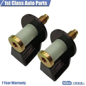 2PCS Door Latch Striker Bolts Pair for Ford Lincoln Mercury 1980-1997 38448 - Picture 1 of 4