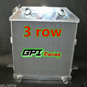 3 Row Aluminum Radiator For Ford / Mercury Car Flat Head V8 1939-1941 39 40 41 - Bild 1 von 9