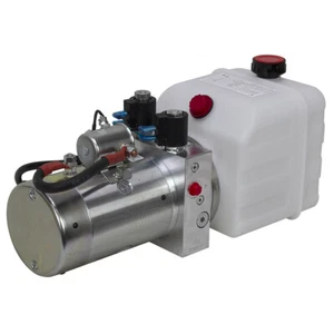 12 Volt DC 1.4 GPM 3000 PSI Double Acting Hyd Power Unit Bucher Wuxi 9-12368-11 - Picture 1 of 6