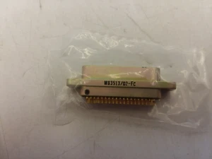 ITT CANNON M83513/02-FC CONNECTOR MICRO D RECEPTACLE 37 POSITION M83513 NIB - Picture 1 of 4