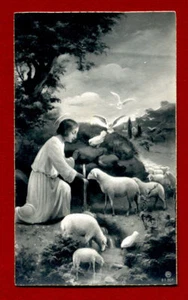 heilige JESUS HEILIGE KARTE Jesus Der Gute Hirte SANTINI - Bild 1 von 1