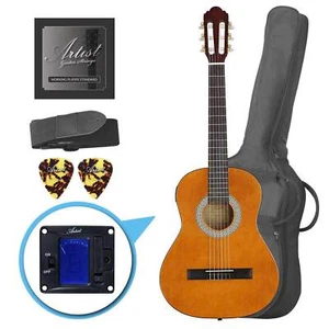 Artist CL34 - 3/4 Size Classical Nylon String Guitar Pack - Amber - Picture 1 of 5