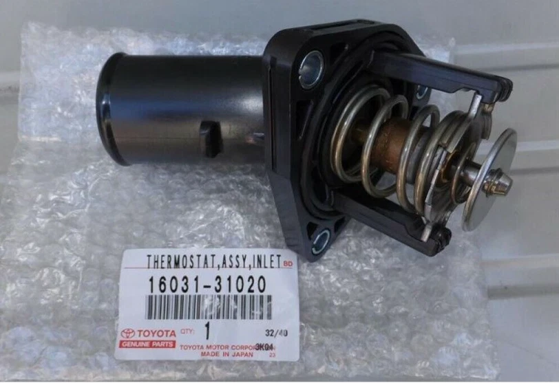 丰田正品原始设备制造商雷克萨斯恒温器带垫片和外壳 IS250/350 ☆ 16031-31020 — 第 1/4 张图片