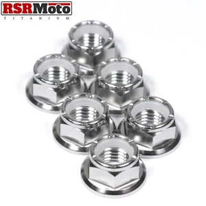 Tuercas de piñón autobloqueantes Triumph Speed Twin 900 1200 Titanium Nyloc, 2018-2024 - Imagen 1 de 3