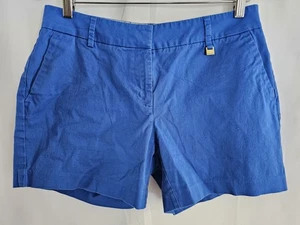 Pantalones Cortos Nautica Azul Algodón Elástico Talla 8 Estampado de Ancla Cintura Forrados Bolsillos - Imagen 1 de 12