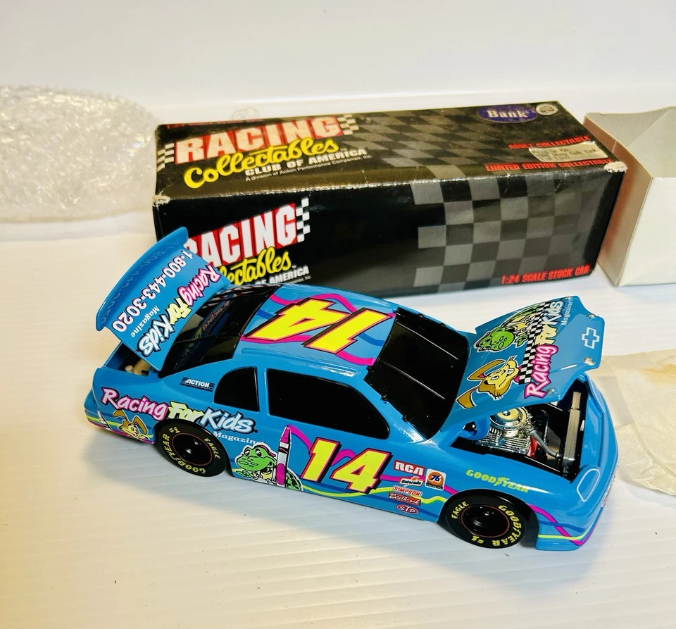 Chevrolet Monte Carlo 1996 1/24 Club Bank Action RCCA #14 Racing for Kids Foto 1 de 4