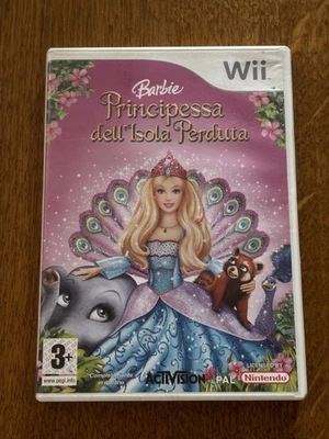 Barbie Principessa Dell'Isola Perduta per Nintendo Wii, in italiano, completo - Immagine 1 di 3