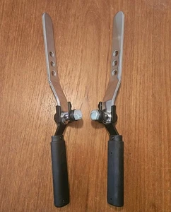 Teeter Hang Ups Inversion Table Replacement 3 Hole Hinges Pair with Handles - Picture 1 of 5