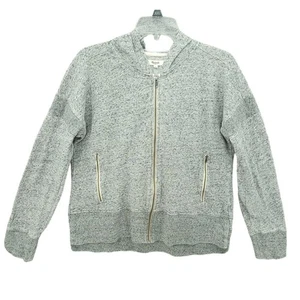 Madewell sportlicher Kapuzenpullover Baumwolle Reißverschluss Medium - Bild 1 von 10