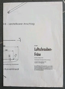 VTH 3203007 Bauplan Luftschraubenfräse - Bild 1 von 1