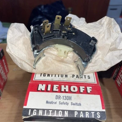 Interruptor de seguridad neutro Niehoff DR-130H 1969-1972 GM and Checker L@@K Foto 1 de 4
