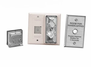 SEGNALAZIONE EDWARDS 7005-G5 CHIAMATA ASSISTENZA 24V AC 6536-G5 CLACSON STROBO TRANS - Foto 1 di 3