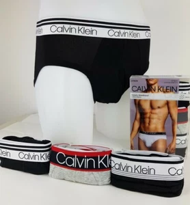 Calvin klein briefs S /3 PK HIP BRIEF/SLIP VARIETY W BAND COTTON STRETCH RRP 40 - Picture 1 of 12