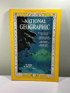 National Geographic Nat Geo Vol. 125, No.4 Sea Expedition, Cat Lovers April 1964 - Picture 1 of 21