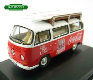 BNIB OO GAUGE OXFORD 1:76 76VW030CC VW BAY WINDOW BUS / VAN COCA-COLA - Picture 1 of 2