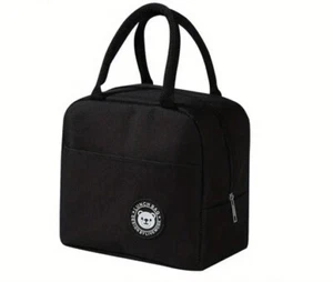 Bolsa de almuerzo aislada Bento Box Cooler Tote para niños adultos hombres mujeres trabajo escolar - Imagen 1 de 2
