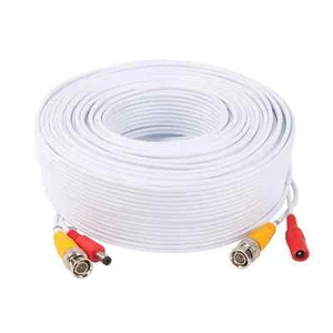 30M BNC DC Power Lead CCTV Security Camera DVR Video Record Extension Cable - Picture 1 of 9