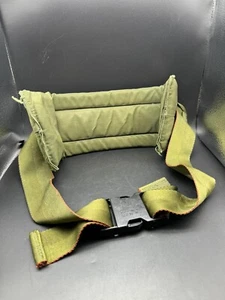 Vintage Vietnam War Army OG Padded Nylon Belt W/ ITW Nexus Fastex SR2 Fastener - Picture 1 of 8