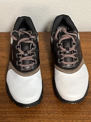 Zapatos de golf Nike Sport Performance marrón y blanco estilo 309894-121 para hombre talla 8 Foto 1 de 4