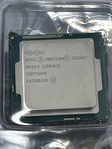 New Old Stock Intel Pentium G3250T Dual Core 2.8GHz Desktop Processor CPU SR1KV - Picture 1 of 2