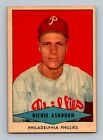 1954 Red Heart Richie Ashburn VG-VGEX Philadelphia Phillies HOF Baseball Card