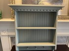 Plate Rack Wall Shelf Country Wood Display Plate  Rack Primitive Shelf.