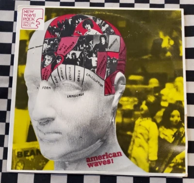 American Waves! LP by Various Artists vinyl 1978 Italian import VG+ PLWL1008 - Image 1 of 4