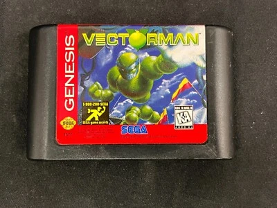 1995 Sega Genesis Vectorman Cartridge Only AA - Image 1 of 3