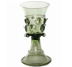 Game Of Thrones Wine glass Hand Blown Large Goblet Used By Cersei GOT Wedding - Picture 1 of 9
