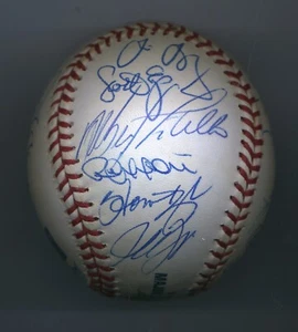 2001 TORONTO BLUE JAYS Autographed Team Baseball BALL 20 Autographs - Picture 1 of 5