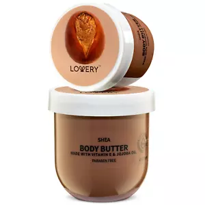 Shea Whipped Body Butter - Ultra-Hydrating Butter Body Cream with Jojoba Oil - Picture 1 of 9