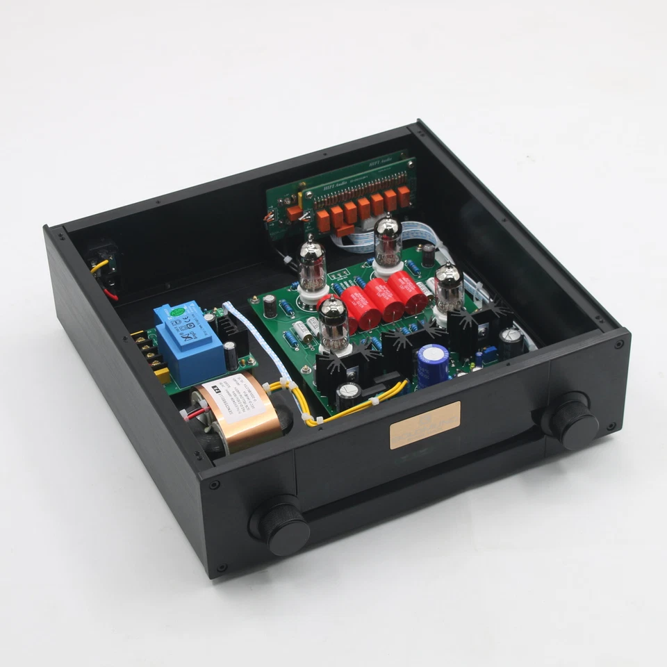 HiFi Remote Control 12AU7/ECC82 Tube Preamplifier Refer CARY SLP90 Circuit - Image 1 of 4