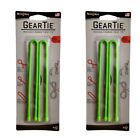 4Pc Nite Ize 12In Gear Tie Rubber Twist Reusable Cable Wire Cord Organiser Lime