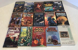 Lot of 15 Science Fiction Fantasy PB Vintage Books Paperback SCI-FI ASSORTED #26 - Picture 1 of 4